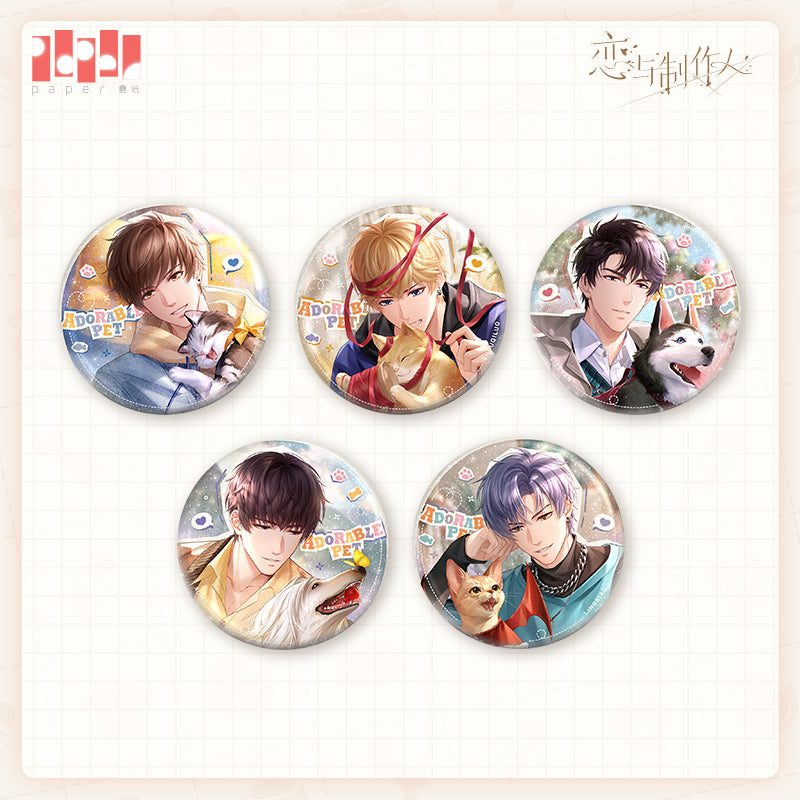 【Pre-Order】Mr Love: Queen's Choice -Adorable Pets at Home Series Badge