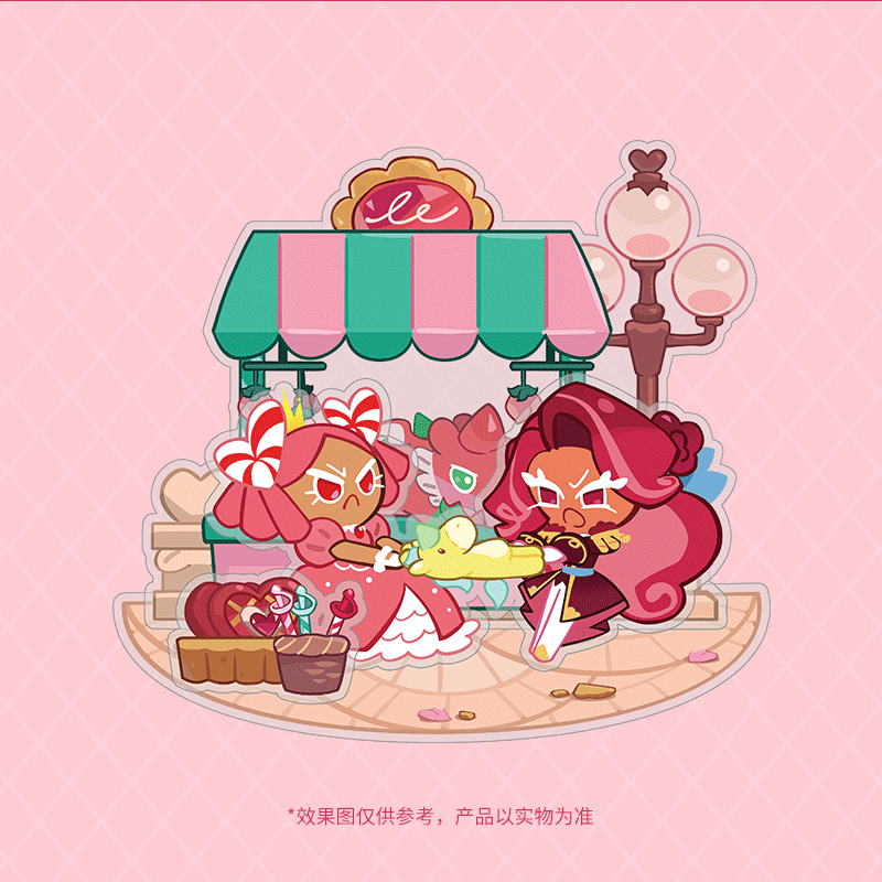 CookieRun: Kingdom-Mini Layered "Hollyberry Kingdom" Acrylic Standee