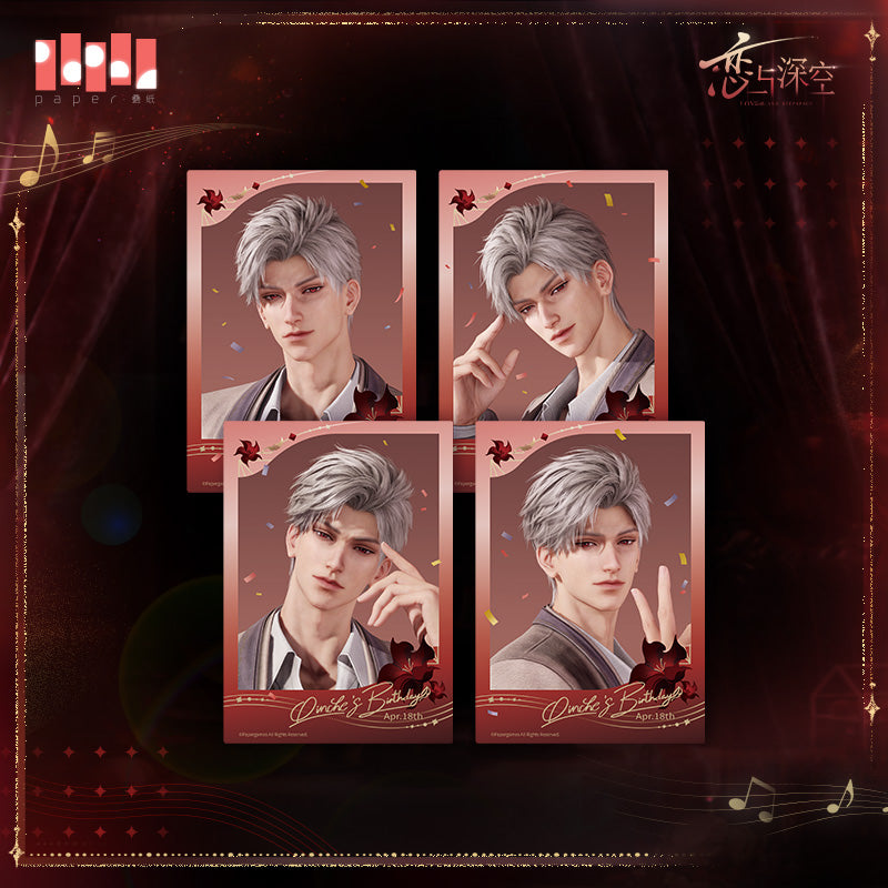 【Pre-Order】Love and Deepspace - Sylus 2025 Birthday Where Hearts Live Polaroid Set