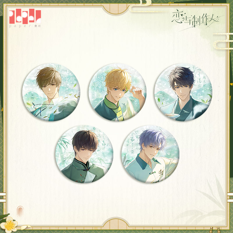 【Pre-Order】Mr Love: Queen's Choice - Tea Garden Day Series Tinplate Badge
