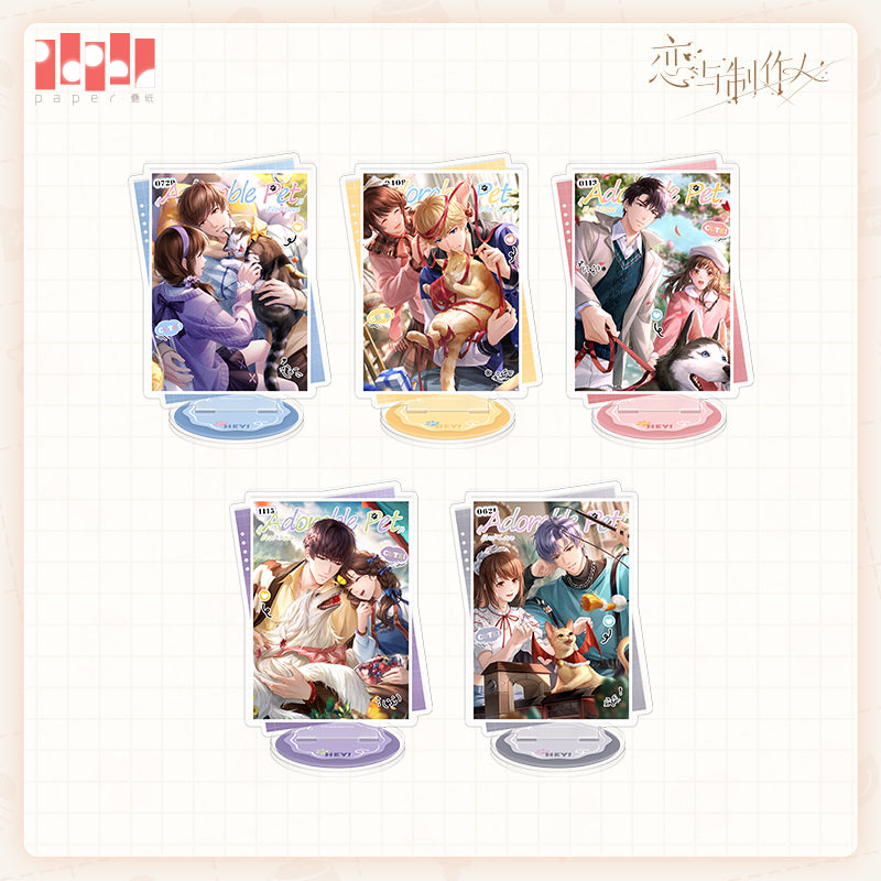 【Pre-Order】Mr Love: Queen's Choice -Adorable Pets at Home Series Message Display Stand
