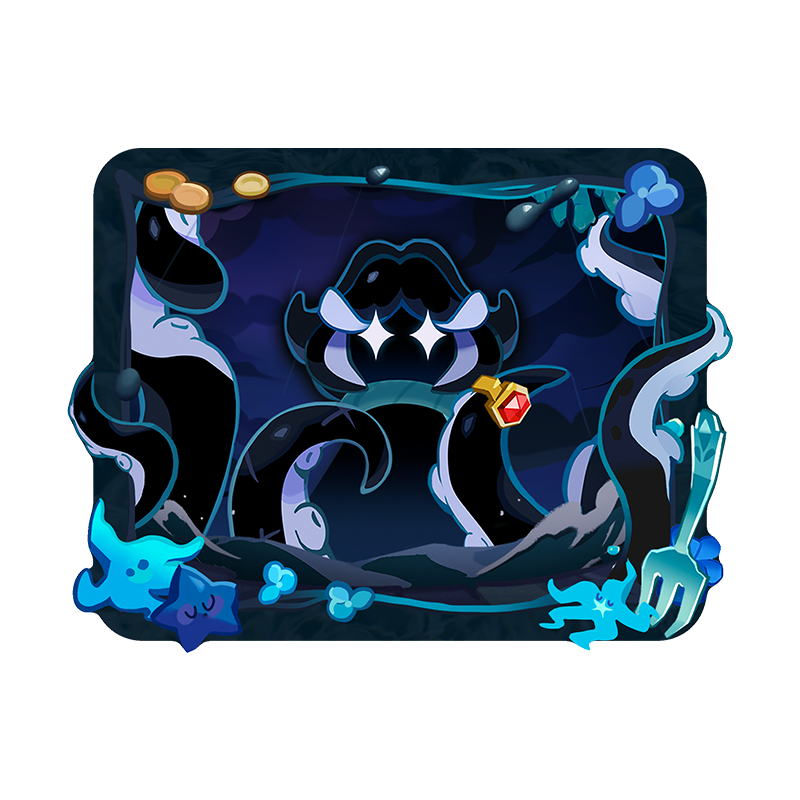 CookieRun: Kingdom-"Legends of Moonlight & Frosttide" Lenticular Sticker