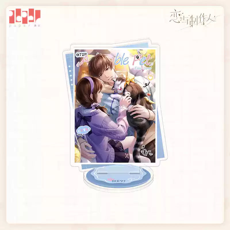 【Pre-Order】Mr Love: Queen's Choice -Adorable Pets at Home Series Message Display Stand