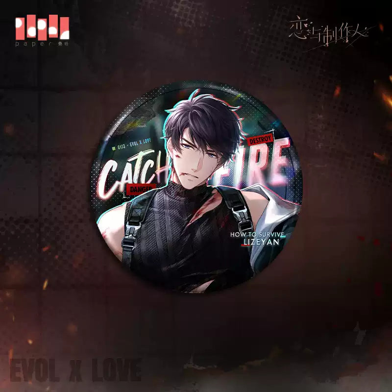 【Pre-Order】Mr Love: Queen's Choice - Blaze of the Exile Series Badge