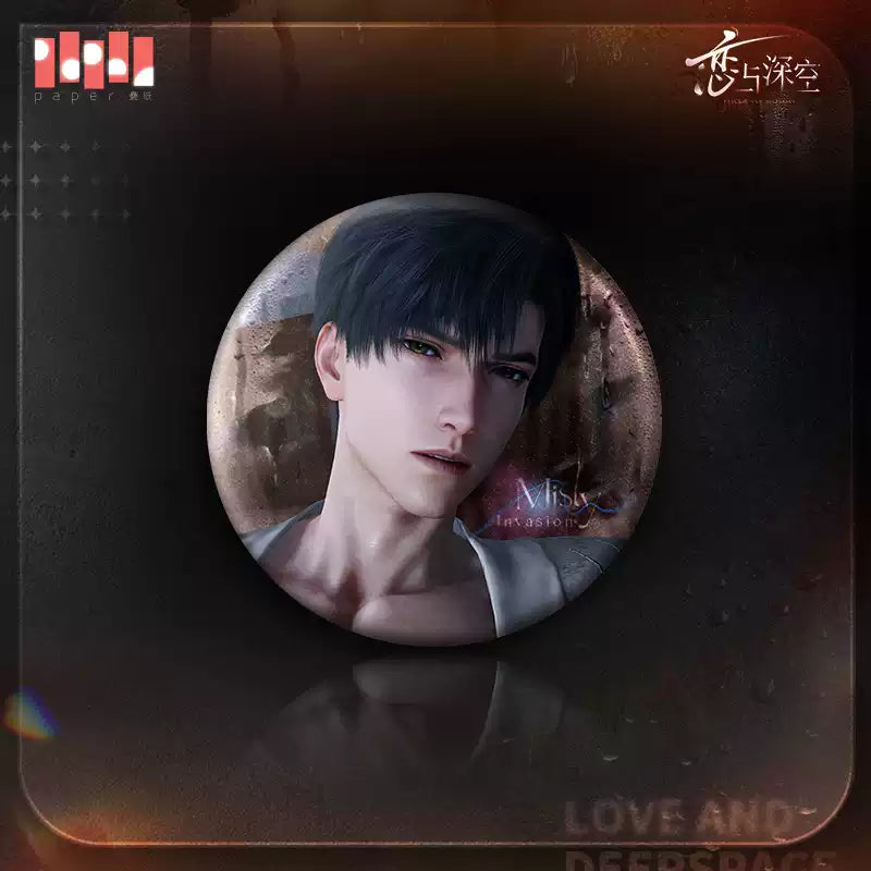 【Pre-Order】Love and Deepspace - Misty Invasion Series Badge