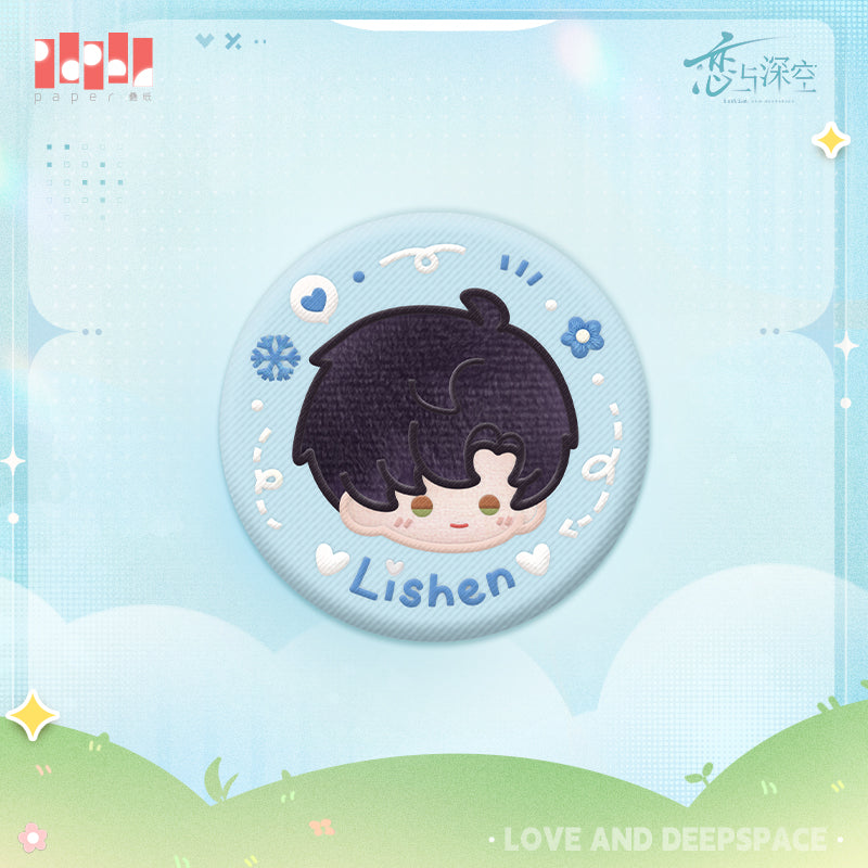 【Pre-Order】Love and Deepspace - Wandering Moments Series Embroidered Badge