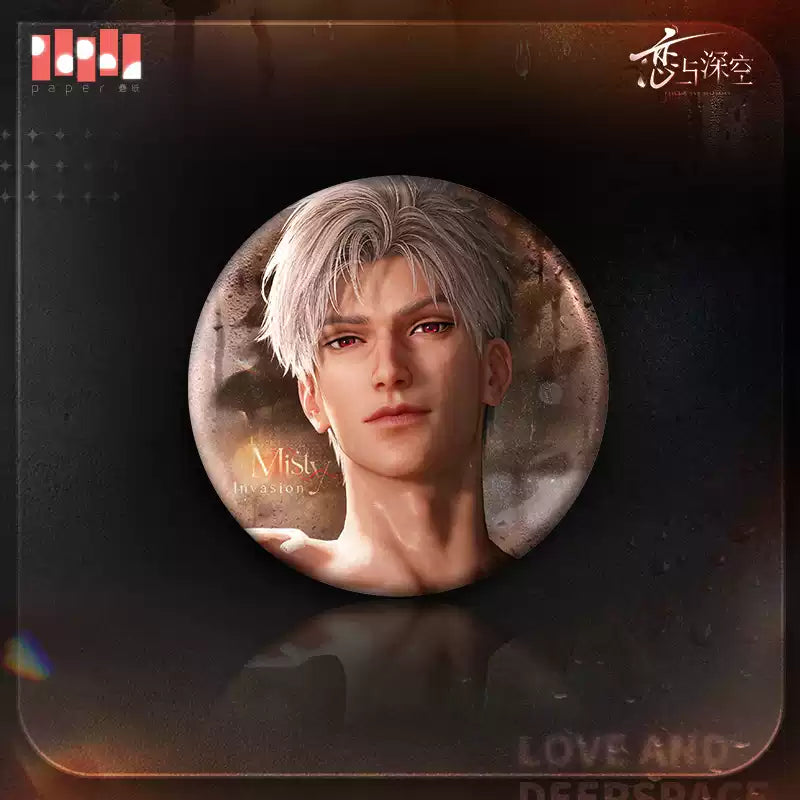 【Pre-Order】Love and Deepspace - Misty Invasion Series Badge