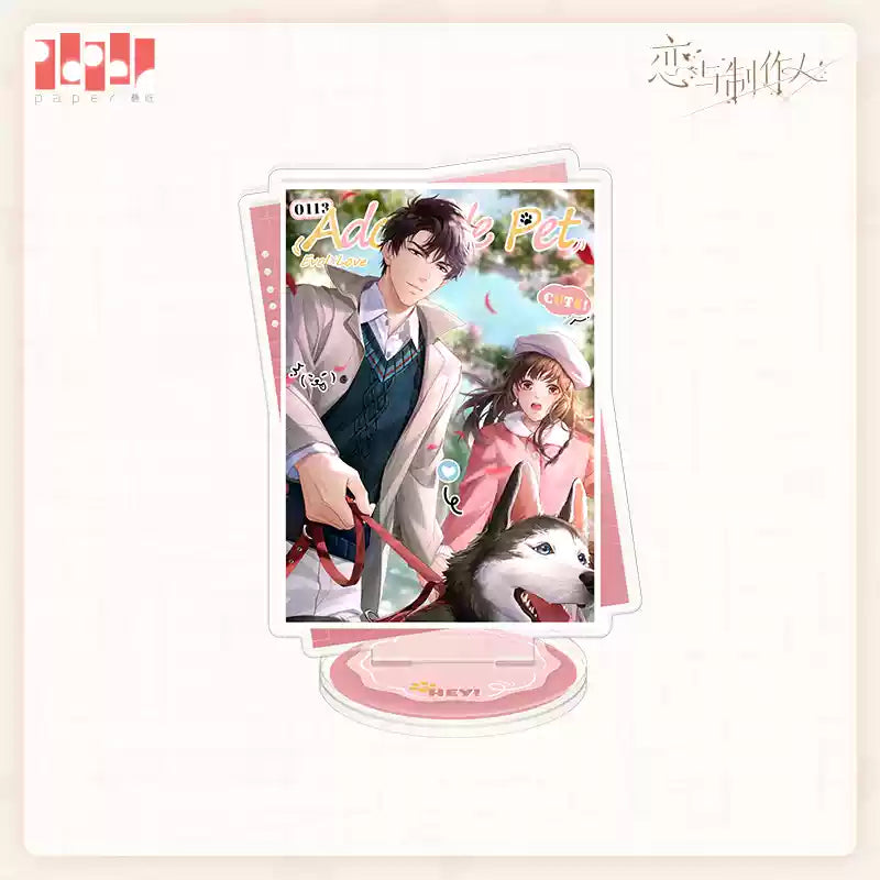 【Pre-Order】Mr Love: Queen's Choice -Adorable Pets at Home Series Message Display Stand