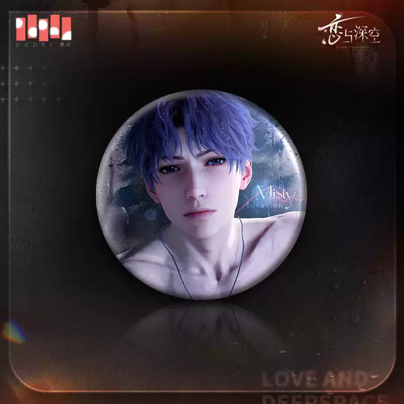 【Pre-Order】Love and Deepspace - Misty Invasion Series Badge