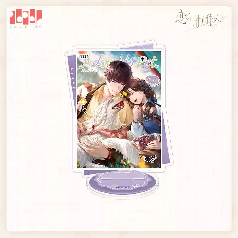【Pre-Order】Mr Love: Queen's Choice -Adorable Pets at Home Series Message Display Stand