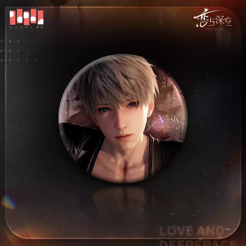 【Pre-Order】Love and Deepspace - Misty Invasion Series Badge