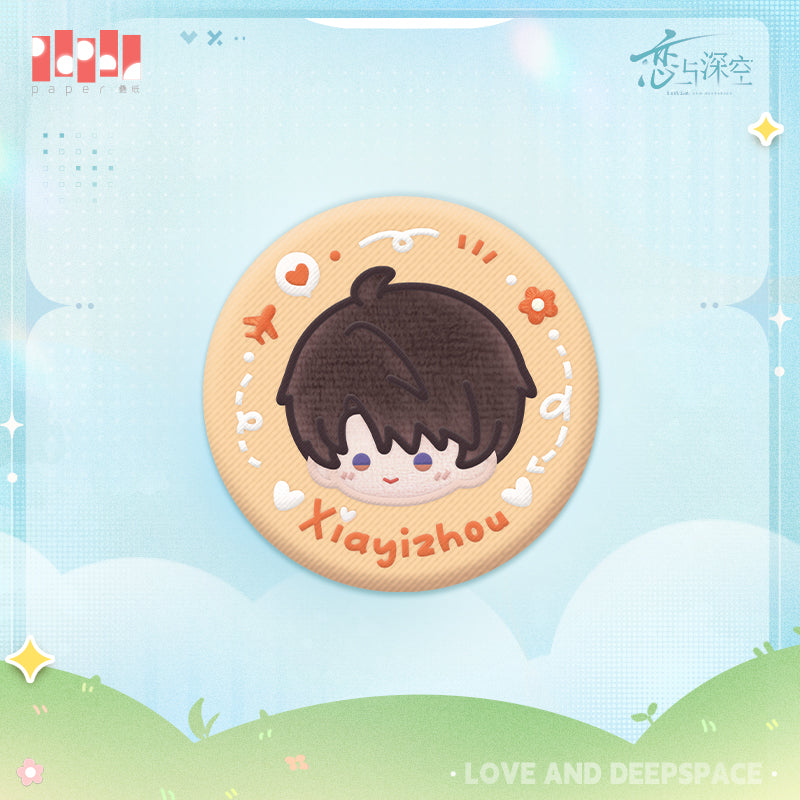 【Pre-Order】Love and Deepspace - Wandering Moments Series Embroidered Badge