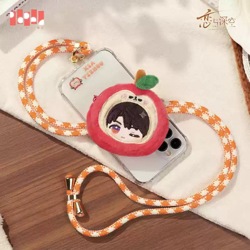 【Pre-Order】Love and Deepspace - Cuddly Heart Series Embrace the Heart Plush Phone Lanyard Caleb