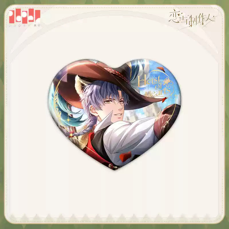 【Pre-Order】Mr Love: Queen's Choice - Sugar, Ribbon and Rabbit Hole Series Love Badge