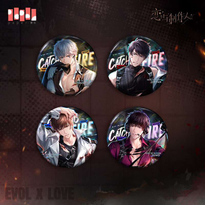 【Pre-Order】Mr Love: Queen's Choice - Blaze of the Exile Series Badge