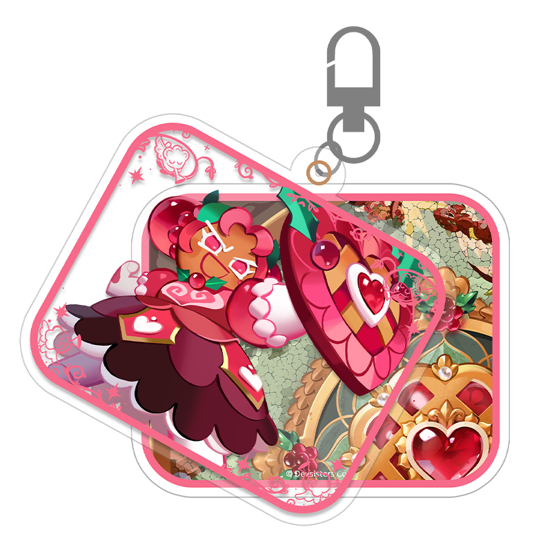 CookieRun: Kingdom-"Cookie Pose" Acrylic Keychains