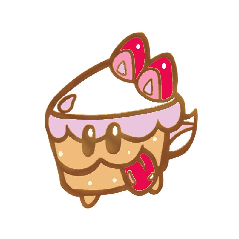 【Pre-Order】CookieRun: Kingdom-Cake Hound Metal Badge
