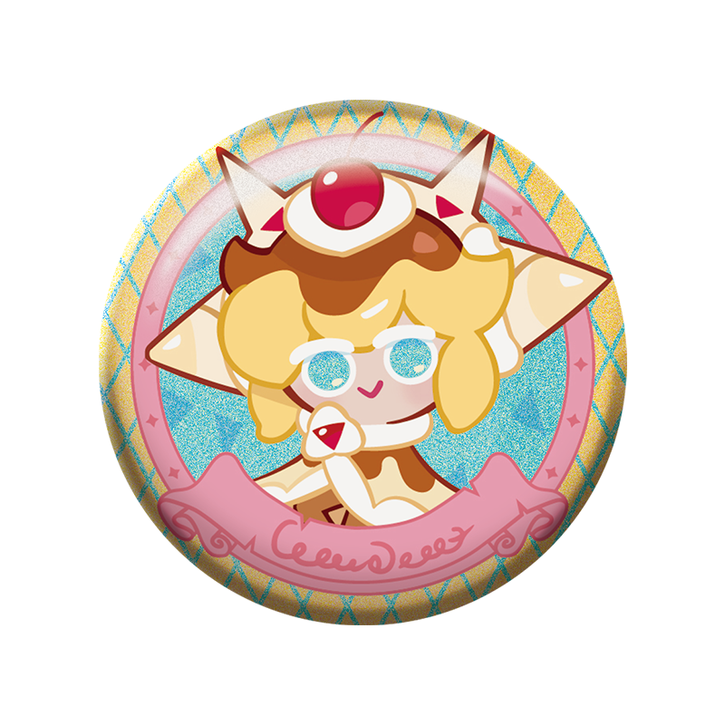 CookieRun: Kingdom-"The Rainbow Boutique" Badge - Vol. 1