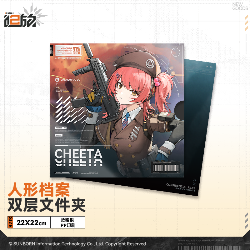 Girls' Frontline 2 - Tactical Dolls Profile Double-Sided File Folder