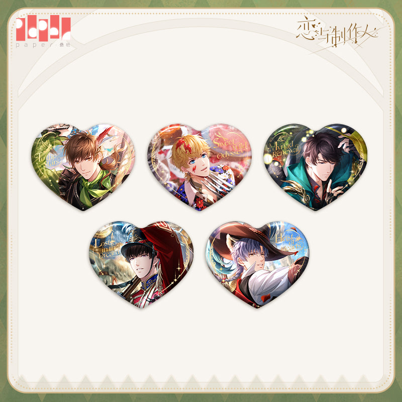 【Pre-Order】Mr Love: Queen's Choice - Sugar, Ribbon and Rabbit Hole Series Love Badge