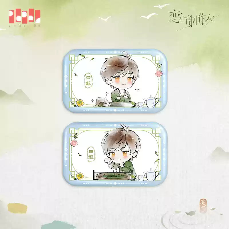 【Pre-Order】Mr Love: Queen's Choice - Tea Garden Day Series Chibi Badge Set
