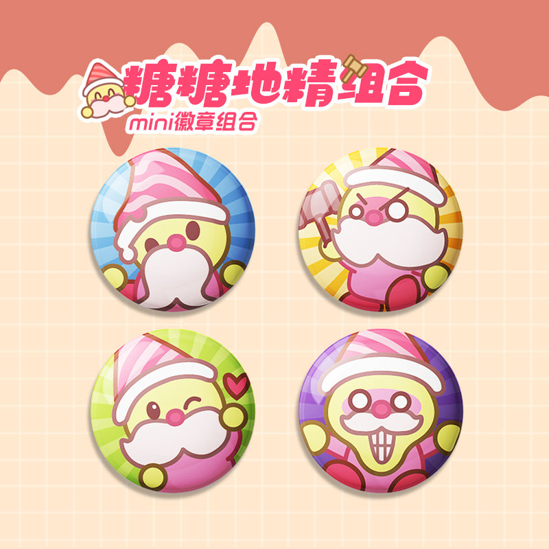 【Pre-Order】CookieRun: Kingdom-Sugar Gnome Care Mini Badge