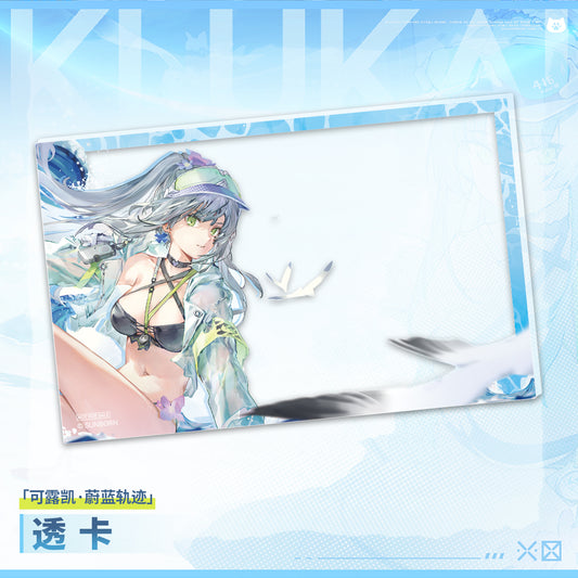 Girls' Frontline 2 -Klukai・Cerulean Breake Series Acrylic Card