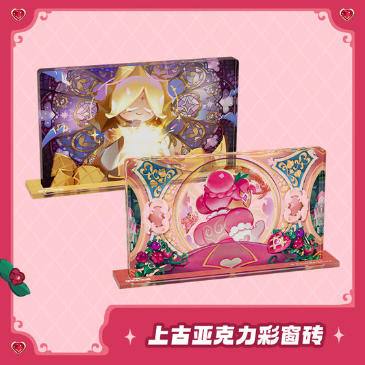 【Pre-Order】CookieRun: Kingdom-"Ancient Gallery" Stained Glass Acrylic Blocks