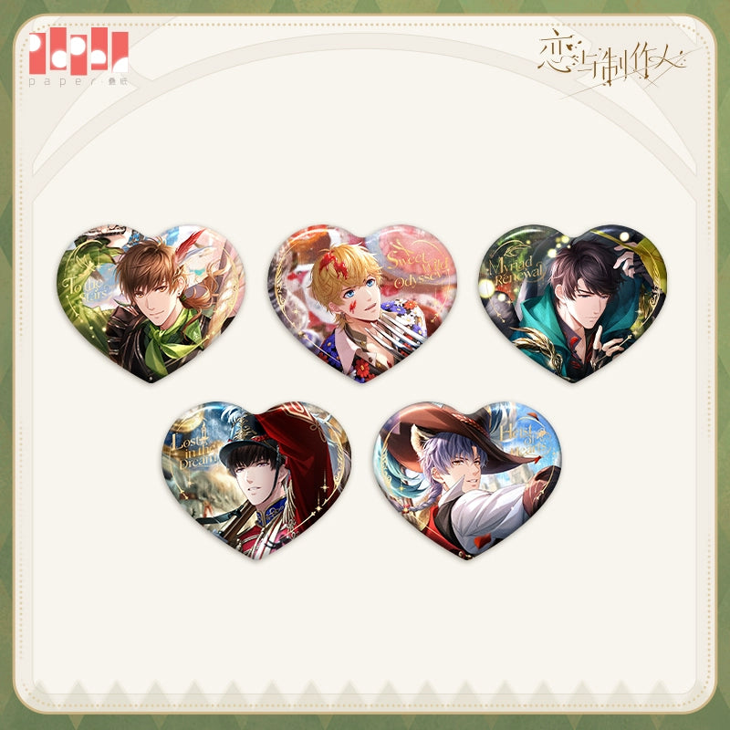 【Pre-Order】Mr Love: Queen's Choice - Sugar, Ribbon and Rabbit Hole Series Love Badge