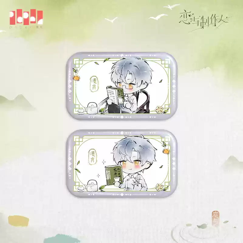 【Pre-Order】Mr Love: Queen's Choice - Tea Garden Day Series Chibi Badge Set