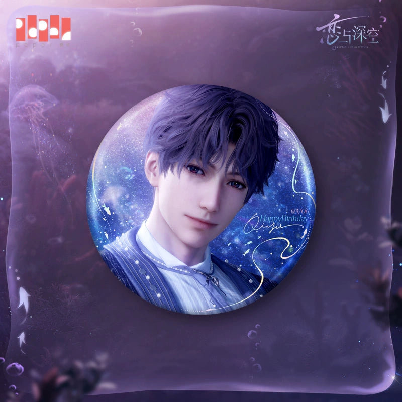 【Pre-Order】Love and Deepspace - Rafayel 2025 Birthday Boundless Seas Collector’s Badge