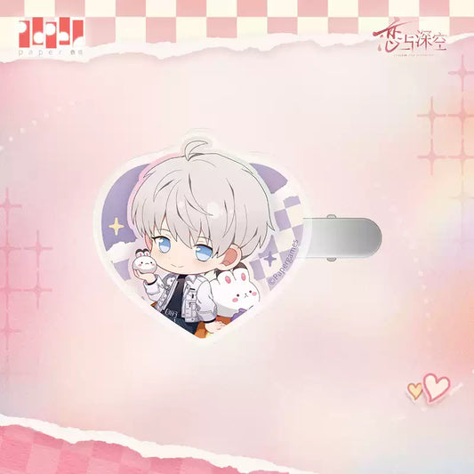 【Pre-Order】Love and Deepspace -  Whispers of the Heart Series Chibi Hair Clip