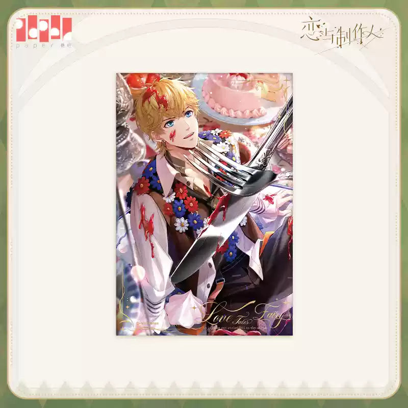 【Pre-Order】Mr Love: Queen's Choice - Sugar, Ribbon and Rabbit Hole Rimless Shikishi