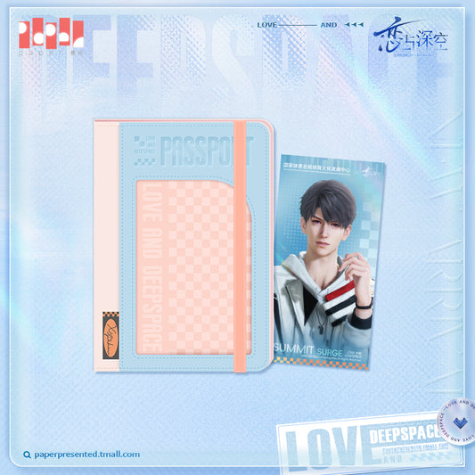 【Pre-Order】Love and Deepspace -  Beyond the Summit Series Passport Holder & Ticket Stub Set