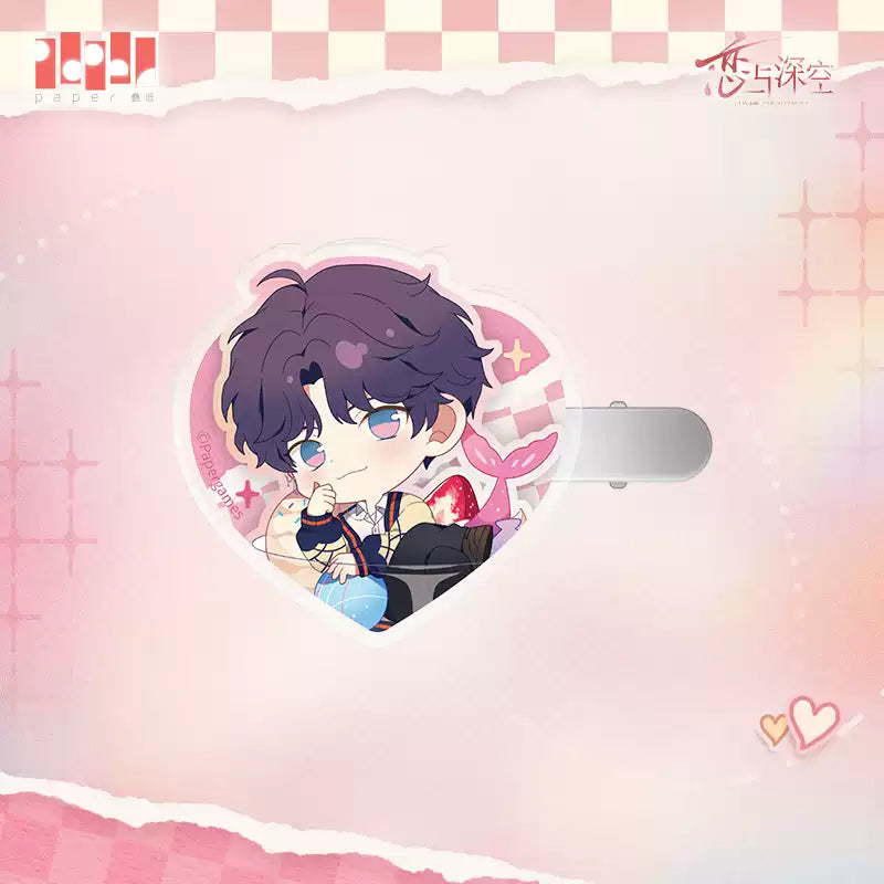 【Pre-Order】Love and Deepspace -  Whispers of the Heart Series Chibi Hair Clip