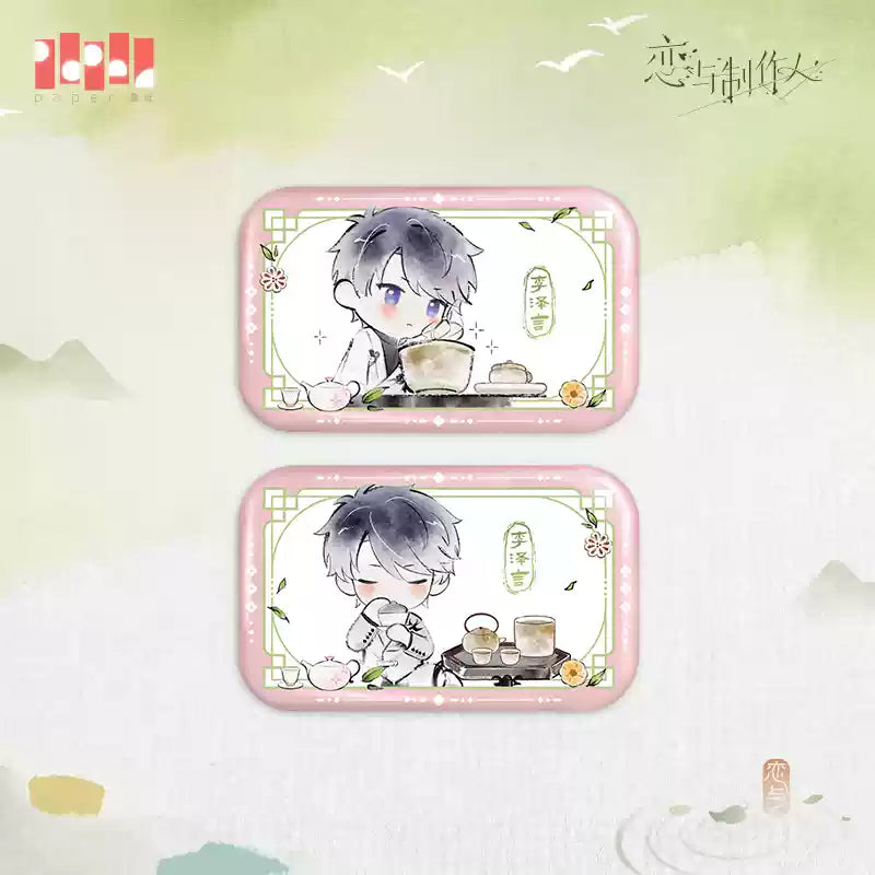 【Pre-Order】Mr Love: Queen's Choice - Tea Garden Day Series Chibi Badge Set