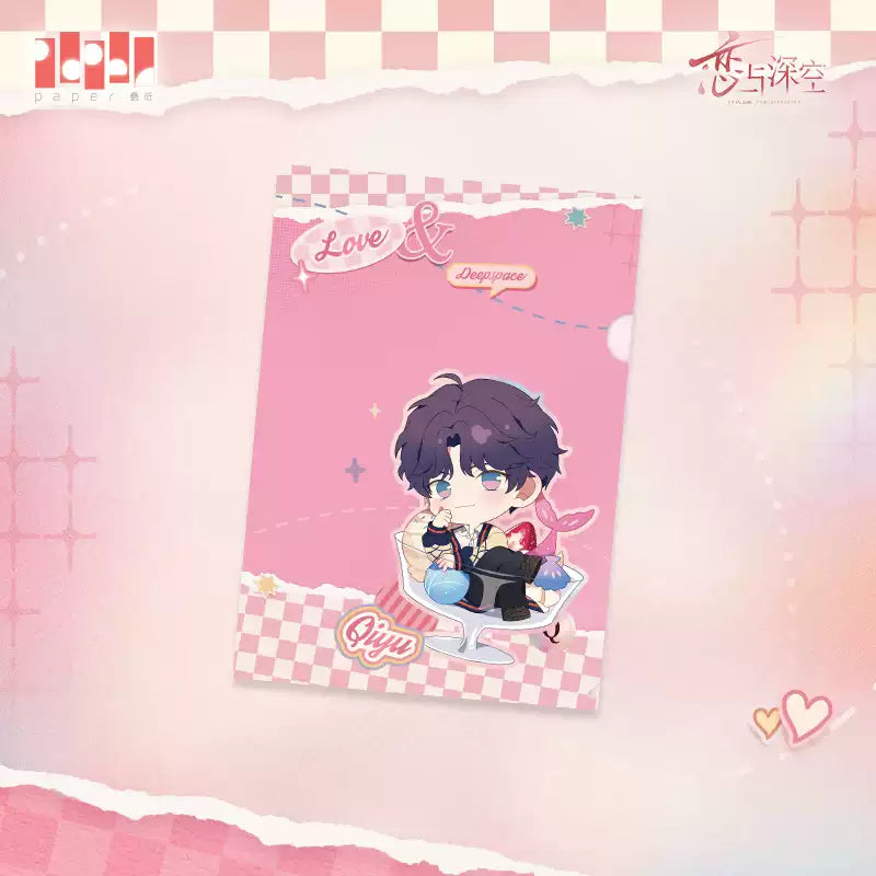 【Pre-Order】Love and Deepspace -  Whispers of the Heart Series Quadrate Folder