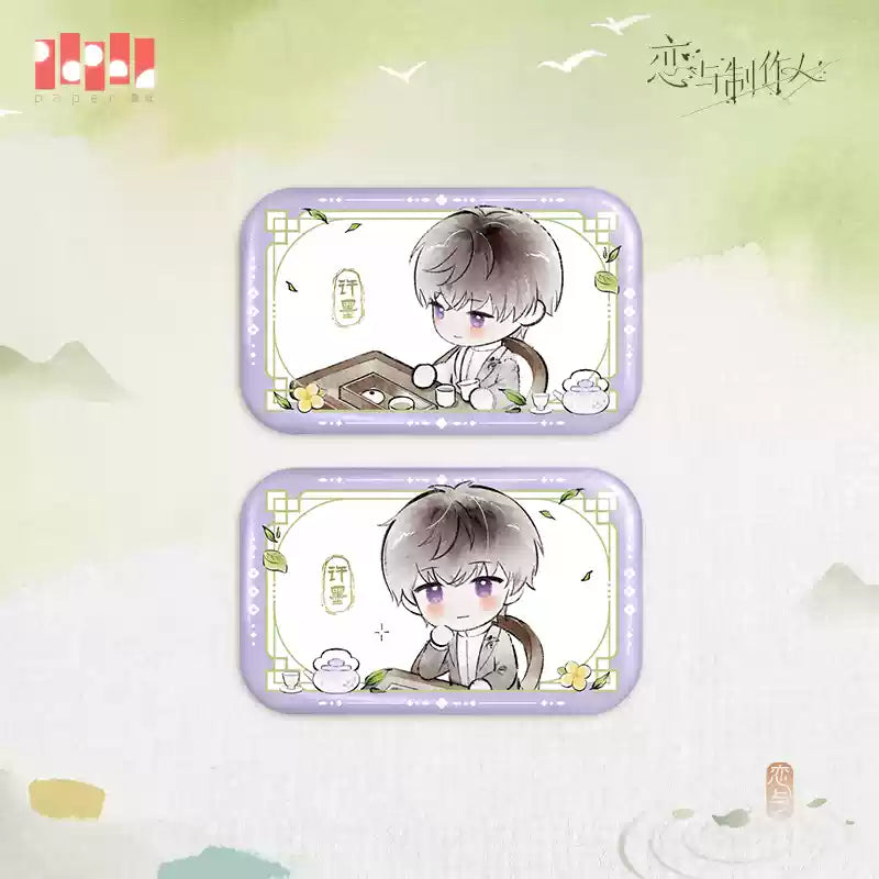 【Pre-Order】Mr Love: Queen's Choice - Tea Garden Day Series Chibi Badge Set