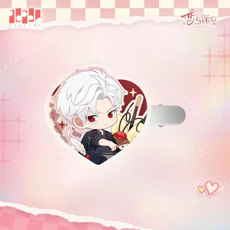 【Pre-Order】Love and Deepspace -  Whispers of the Heart Series Chibi Hair Clip