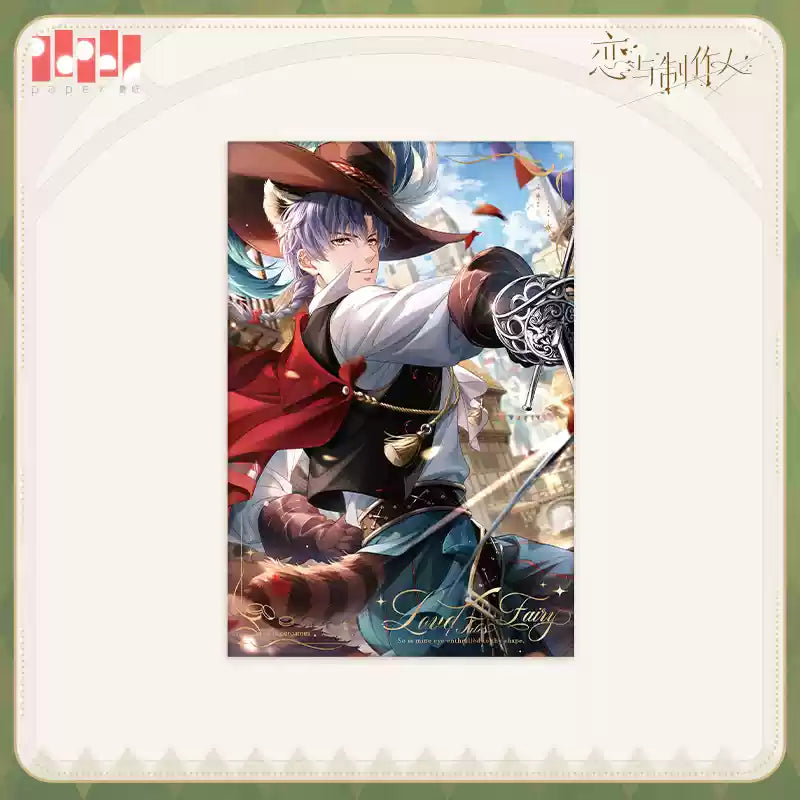 【Pre-Order】Mr Love: Queen's Choice - Sugar, Ribbon and Rabbit Hole Rimless Shikishi