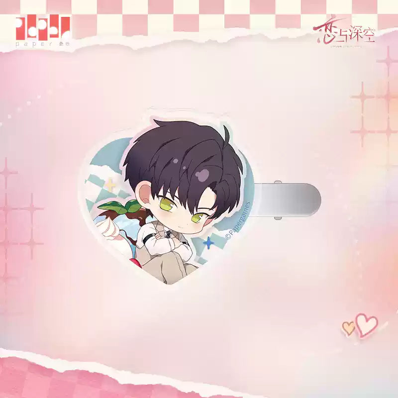 【Pre-Order】Love and Deepspace -  Whispers of the Heart Series Chibi Hair Clip