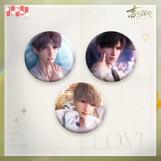 【Pre-Order】Love and Deepspace - Where Gaze Lingers Series Badge