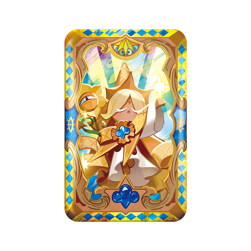 CookieRun: Kingdom-"Hall of Glory" Square Embossed Badge