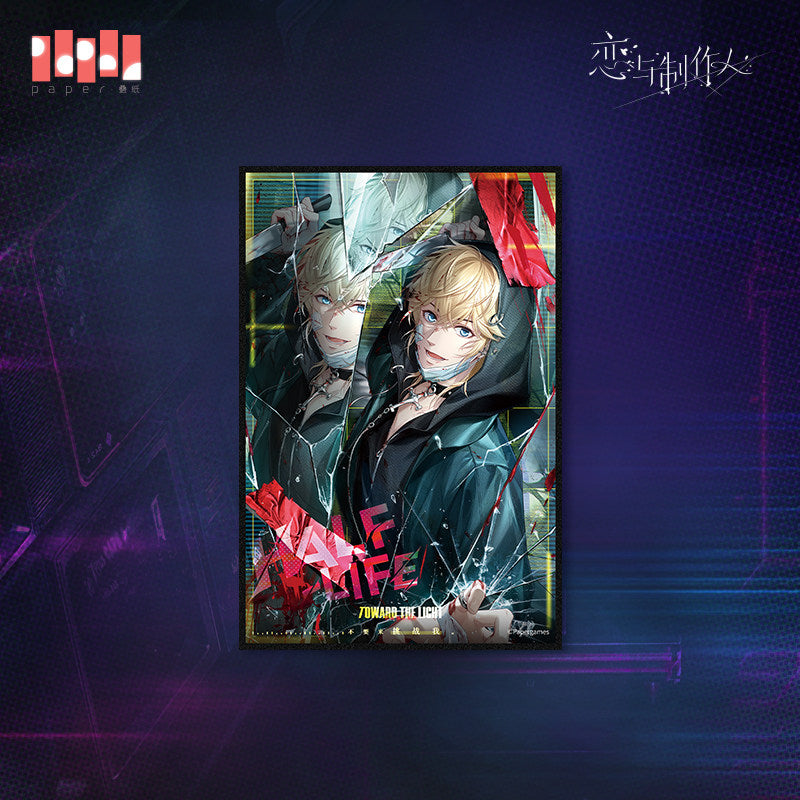 Love and Deepspace -Half-Life Series Reflective Holographic Shikishi