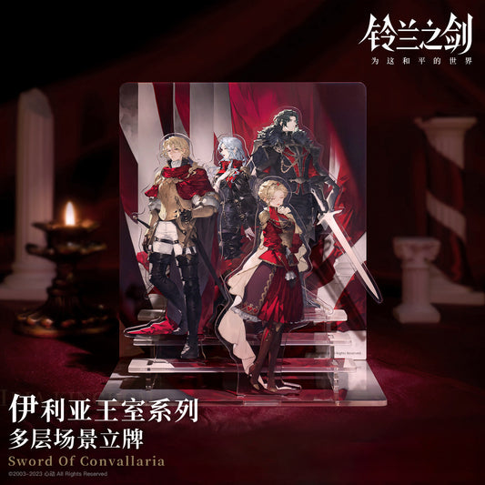 Sword of Convallaria -The Royal Family of Iria Series Layered Acrylic Standee