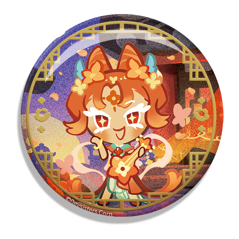 CookieRun: Kingdom-"Kingdom of Dynasties" Embossed Badge
