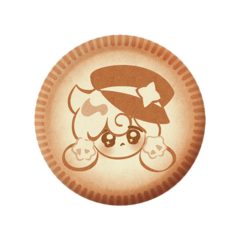 【Pre-Order】CookieRun: Kingdom-"Cozy Moments" Plush Badge - Vol. 1