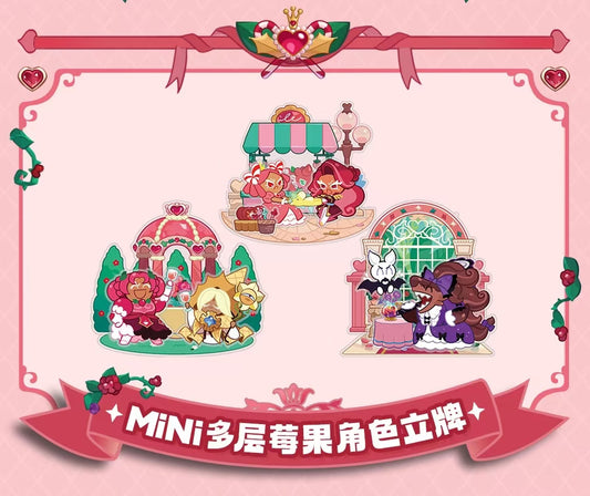 CookieRun: Kingdom-Mini Layered "Hollyberry Kingdom" Acrylic Standee