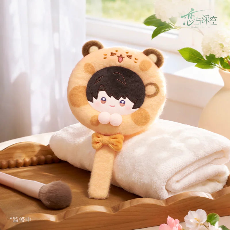 [Pre-Order] Love and Deepspace - Forest Isle Breath Series Handheld Plush Makeup Mirror