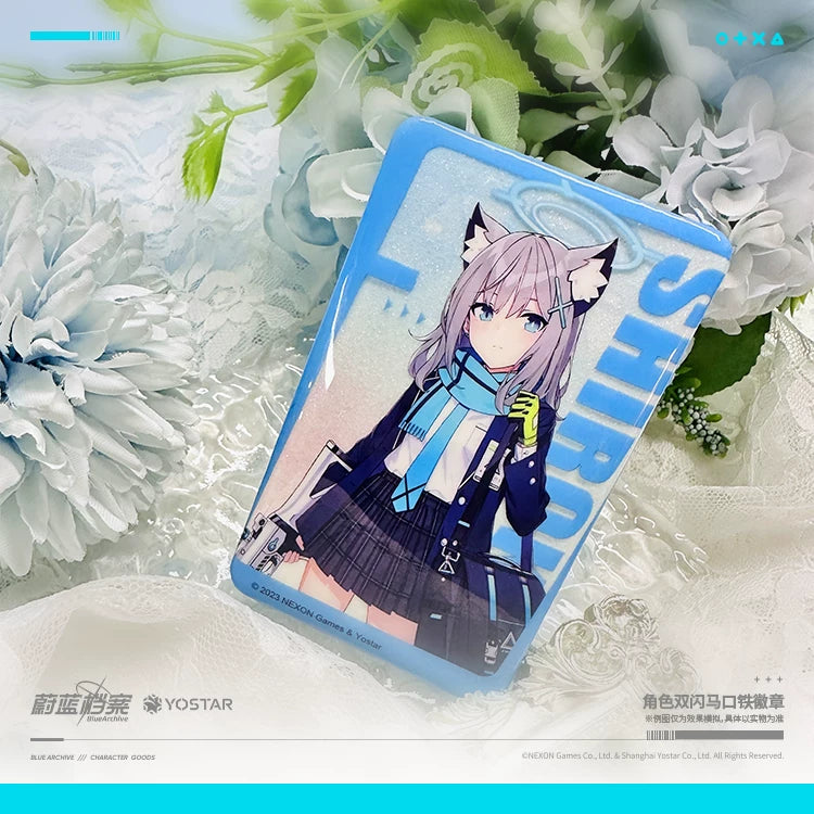 Blue Archive - Character Double-Foil Tinplate Badge Vol. 1